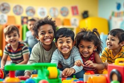 Na imagem, escola de educação infantil